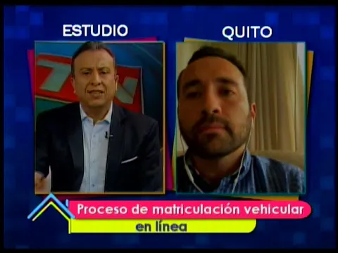 Proceso de matriculación vehicular en línea