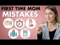 5 FIRST TIME MOM MISTAKES TO AVOID During Pregnancy Labor