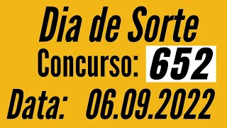 Resultado Dia de Sorte 652