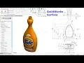 SolidWorks Surface Tutorial Bottle