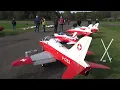 Lagu Stunning RC Flight Performance Swiss Formation Team Pilatus TurboProp and 3x Swiss BEA Hawk RC Jets