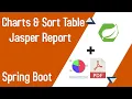 Charts from custom dataset - sorting column in table