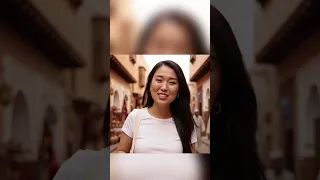 سائح آسيويه في المغرب تتكلم الدارجة المغربية بطلاقة المغرب Maroc Morocco 