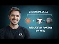 This Agent Skill saves you 75 Tokens - Caveman Skill Demo