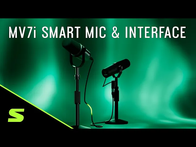 MV7i - MV7i スマートマイクロホン & インターフェース - Shure 日本
