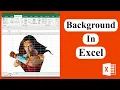 How To Insert Background Image In Excel