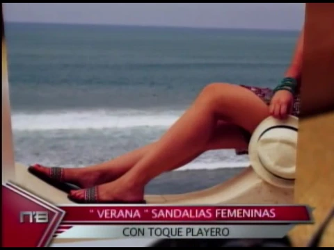 Verana Sandalias femeninas con toque playero