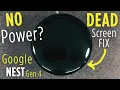 Nest DOES NOT Stay ON Flashing DEAD Blank Screen QUICK FIX Google Learning Thermostat 4th GEN