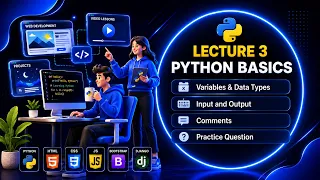 Full Stack Python Web Development Lecture 3 Comments Variables Input Output Data Types