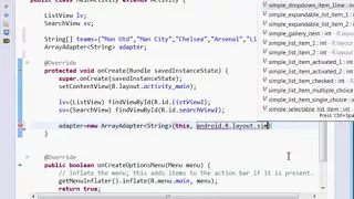 Android ListView Ep 01 - Simple ListView
