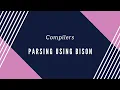 Parsing using Bison