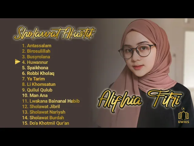 Download MP3 Album Sholawat Akustik | Bikin Tenang Hati ❤| Alifhia Fitri