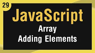 Learn JavaScript In Arabic - Array Methods