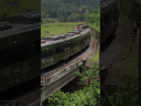 A Huge Anaconda #keretaapi #train