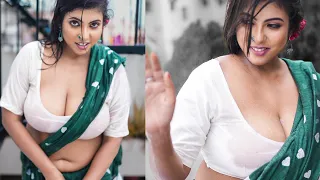 raining saree video i sareelover i wet look i i dilse saree feat roohi i 2025