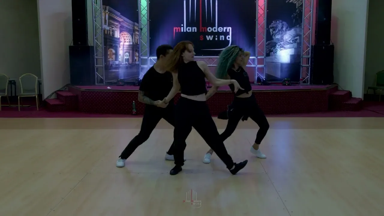 Karin Kakun, Chantelle Pianetta & Hugo Miguez - Champions Challenge - Milan Modern Swing 2024
