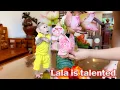 Download Lagu Lala skillfully helps Thuy arrange lotus flowers to decorate the house!