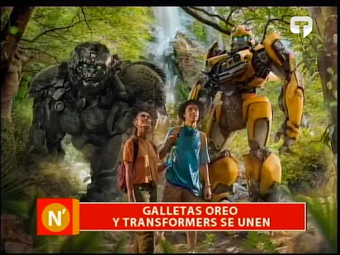 Galletas Oreo y Transformers se unen