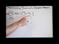 Multiplying Binomials - Complex Numbers