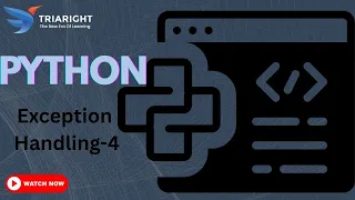 Exception Handling in Python Python Tutorial Chapter 22 - Part 4