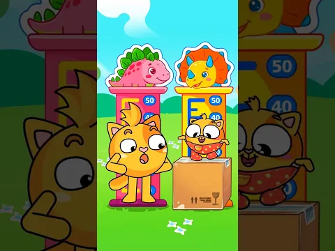 Big vs small challenge with Kitty ๐ธ Let's play together #forkids