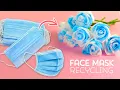 Lagu Makkelijk rozen maken met een gezichtsmasker | Bloemen maken met een gezichtsmasker