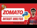 Zomato Dataset Analysis Exploratory Data Analysis Kaggle Dataset Python Programming
