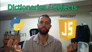 Dictionaries Python and Objects Javascript