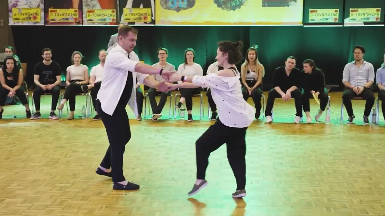 Zoltán Jászai & Ekaterina Wolff - 3rd place Strictly Open Finals - D-Town Swing 2023
