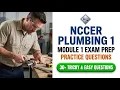 NCCER Plumbing Level 1 Module 1 Exam Questions and Answers Practice 2026 Edition