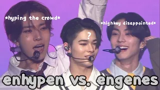 enhypen roasting and judging engenes