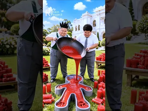 kerajinan LILIN PR sekolah ENTONG