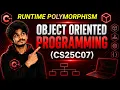 Runtime Polymorphism OOP - CS25C07 Polymorphism CS25C07 OOP