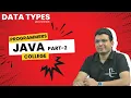 Understanding Data Types in Java Java Tutorial for Beginners Chapter 2