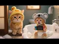 Download Lagu Little Brother Kitten Breaks Game Console in Bathtub, Ginger’s Love Shines Through | 5 Stories ❤️🎮🐱