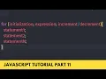 Must Watch For Loop in JavaScript Tutorial - Part 11
