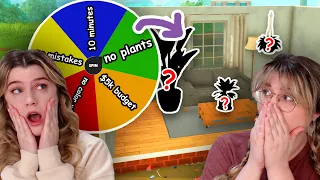 spinning a GOOD wheel and a BAD wheel for every room in our paralives house