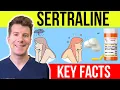 SERTRALINE aka Lustral Zoloft Uses side effects common doses Educational guide