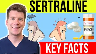 SERTRALINE aka Lustral Zoloft Uses side effects common doses Educational guide