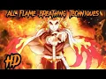Kyojuro Rengoku All flame breathing techniques Demon slayer Mugen train