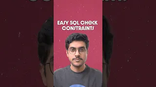 SQL CHECK Constraints A Step-by-Step Tutorial
