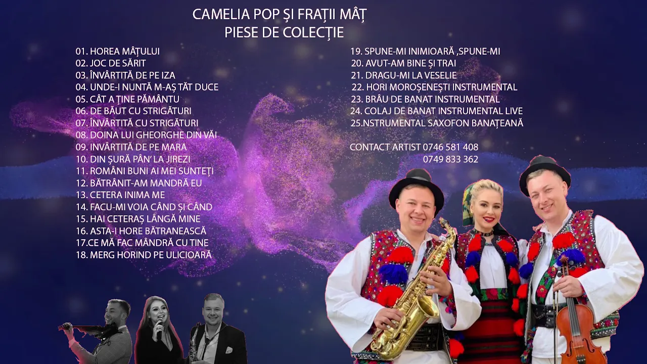 Camelia Pop si Fratii Mat - Piese de colectie