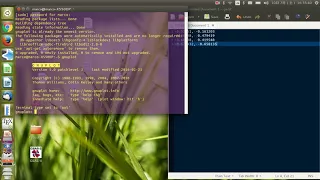 Installing gnuplot in ubuntu