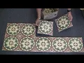 Merola Tile Habana Rosso 9 by 9 inches