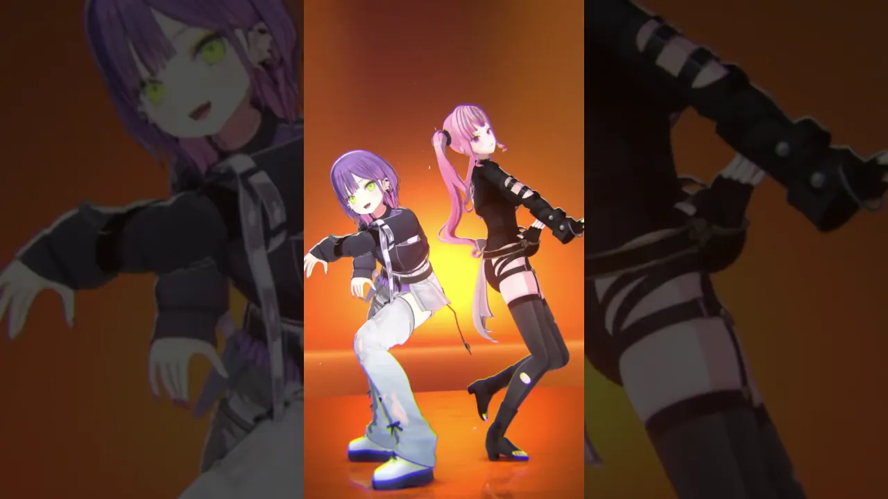 カリの #GoldUnbalance feat. 中島健人さんを  MMDトワ様に踊ってもらった！??　#shorts  #vtuber #dance #踊ってみた