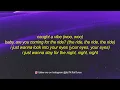 WILLOW, THE ANXIETY, Tyler Cole - Meet Me At Our Spot (Live) Lyrics i just wanna look into your eyes