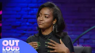 justine skye opens up about going independent her lipbar collab u0026 more out loud with claudia jordan