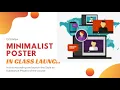 Style As Substance Minimalist Poster Conversation In Depth Lecture