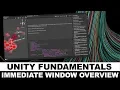 Unity3d Editor Tutorial - Immediate Window Package download installation and overview