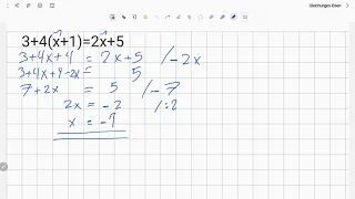 Gleichung Lösen شرح بالعربي للطلاب الصف التاسع في ألمانية 
